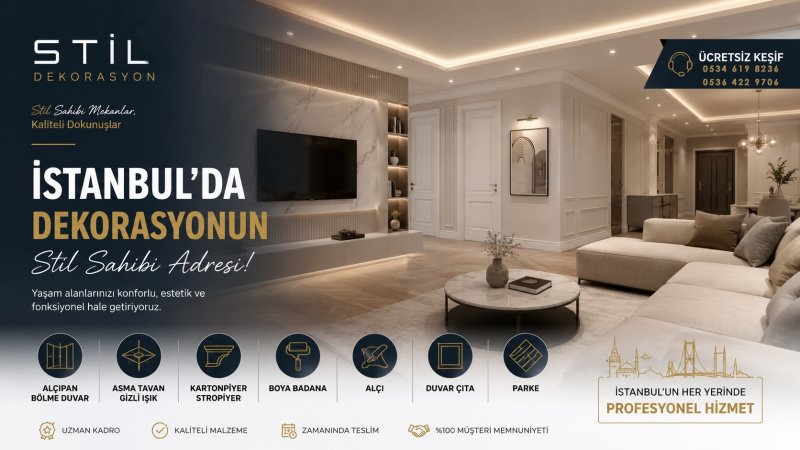 �stanbul Al��panc� Stil Dekorasyon